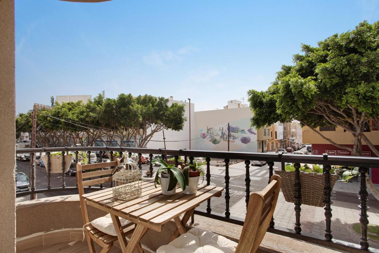 Apartamento Puerto Playa Пуерто дел Росарио Екстериор снимка