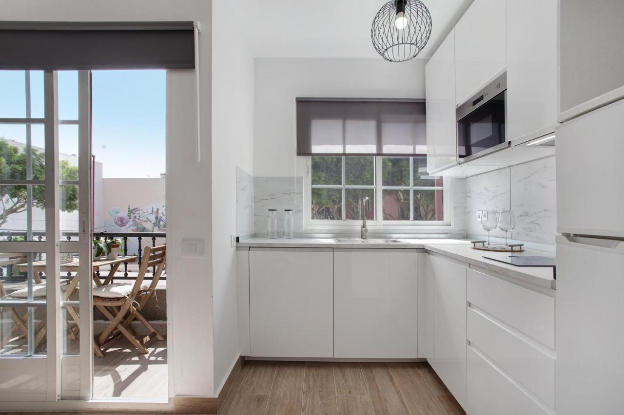 Apartamento Puerto Playa Пуерто дел Росарио Екстериор снимка